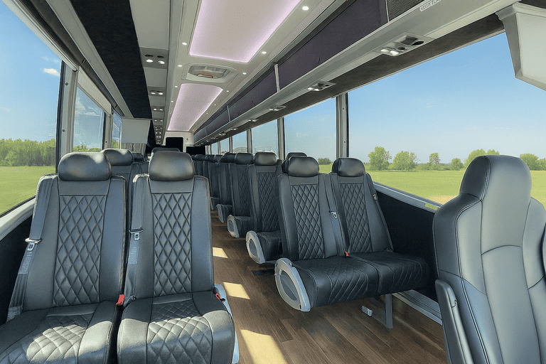 coach bus in Naperville