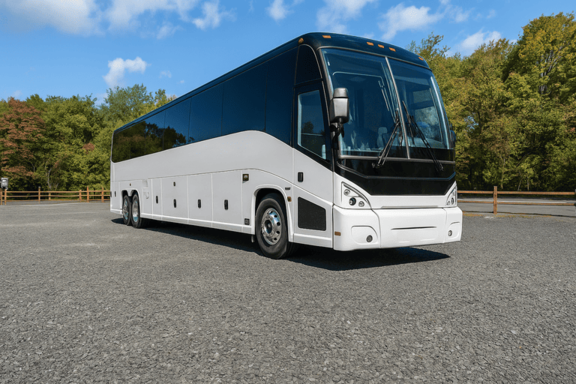 Naperville Coach Bus Service 56 Passenger Charter Bus